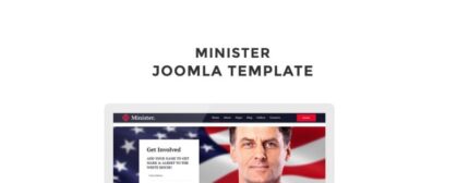 Template Joomla Responsif Kandidat Politik - Fitur Gambar 1