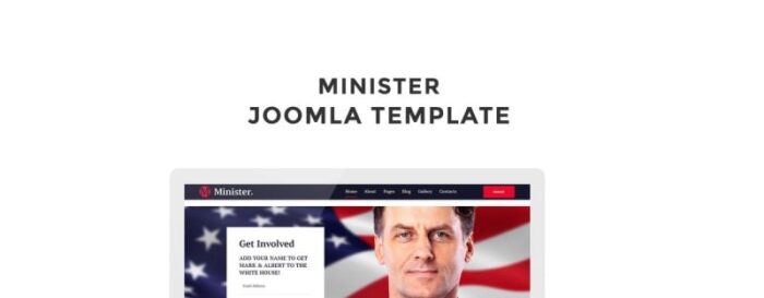 Template Joomla Responsif Kandidat Politik - Fitur Gambar 1