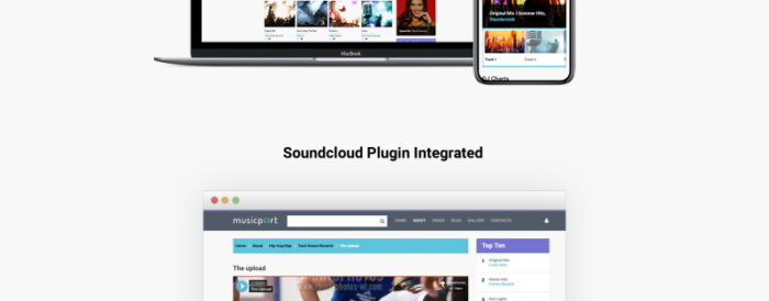 Template Joomla Responsif Portal Musik - Fitur Gambar 2