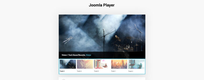 Template Joomla Responsif Portal Musik - Fitur Gambar 5