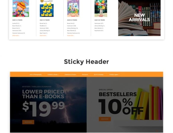 BooksID - Tema Toko Buku Magento - Fitur Gambar 4