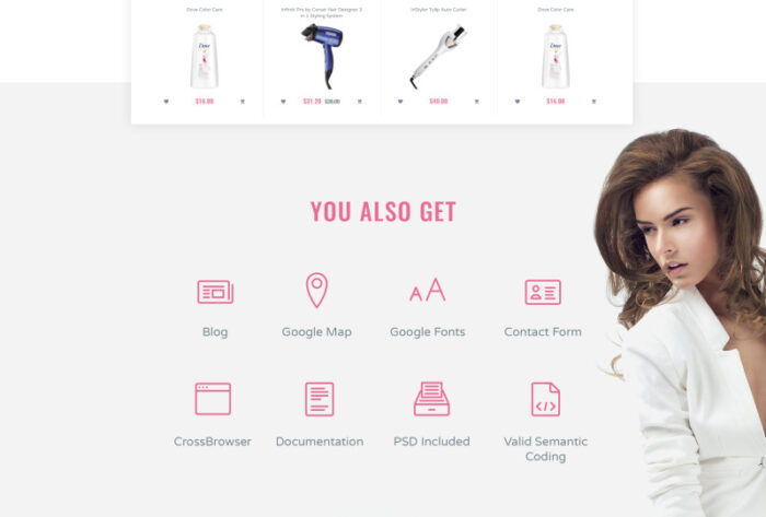 Template OpenCart Responsif Salon Rambut - Fitur Gambar 9