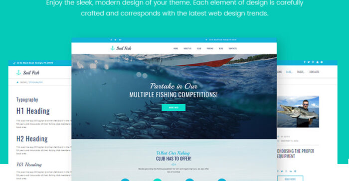 Sail Fish - Tema WordPress Responsif Fishing Club - Fitur Gambar 11