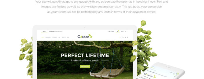 Tema Shopify Responsif Desain Taman - Fitur Gambar 4