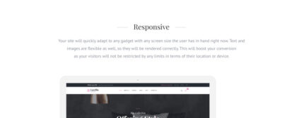 Tema Shopify Responsif Linen & Lace - Fitur Gambar 1