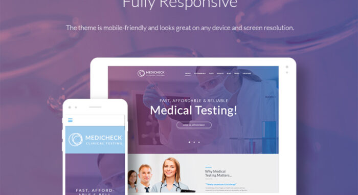 MediCheck - Tema WordPress Responsif Laboratorium Medis - Fitur Gambar 23