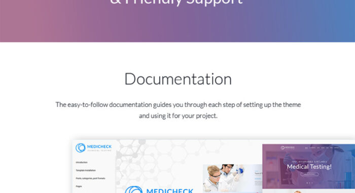 MediCheck - Tema WordPress Responsif Laboratorium Medis - Fitur Gambar 30