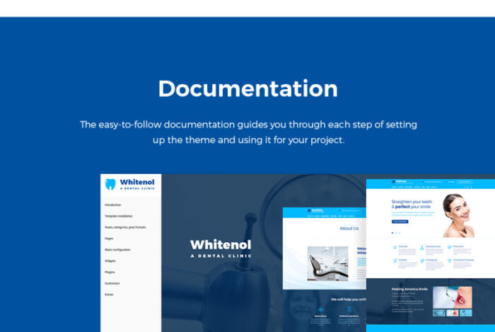 Whitenol - Tema WordPress Responsif Klinik Kedokteran Gigi - Fitur Gambar 22