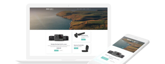 Tema Shopify Toko Drone - Fitur Gambar 2