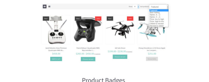 Tema Shopify Toko Drone - Fitur Gambar 5