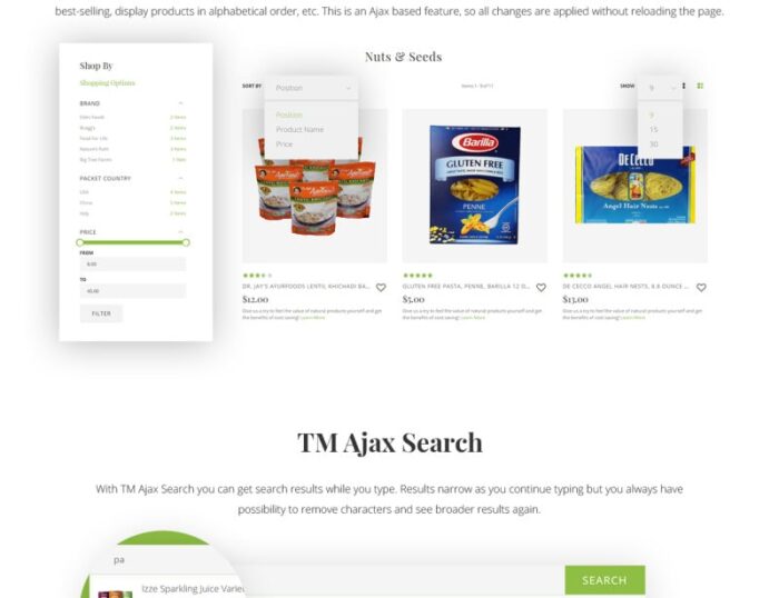 Recuidi - Tema Magento Toko Makanan Sehat - Fitur Gambar 8