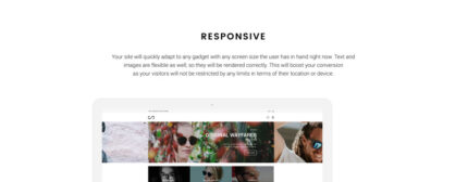 Tema Shopify Responsif Fashion - Fitur Gambar 1