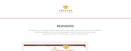 Template Joomla Responsif Teater - Fitur Gambar 1