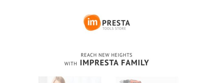 Tema PrestaShop Impresta Tools - Fitur Gambar 1