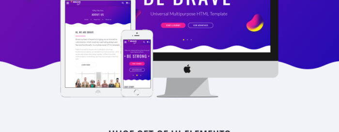 Brave Light - Template Situs Web Serbaguna Universal Kreatif - Fitur Gambar 2