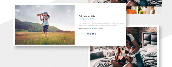 Indigo - Template Situs Web Multihalaman Responsif Fotografer Mode - Fitur Gambar 5