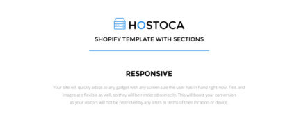 Tema Shopify Responsif Hosting - Fitur Gambar 1