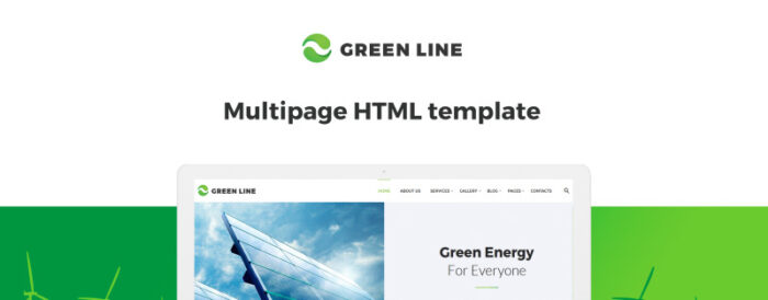 Green Line - Template Situs Web Multihalaman Ramah Lingkungan - Fitur Gambar 1