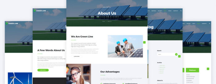 Green Line - Template Situs Web Multihalaman Ramah Lingkungan - Fitur Gambar 5