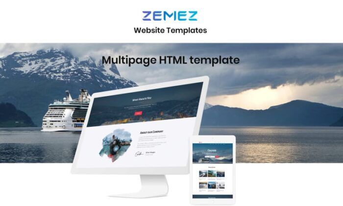 Pelayaran - Template Situs Web HTML Multihalaman Perusahaan Pelayaran yang Indah - Fitur Gambar 1