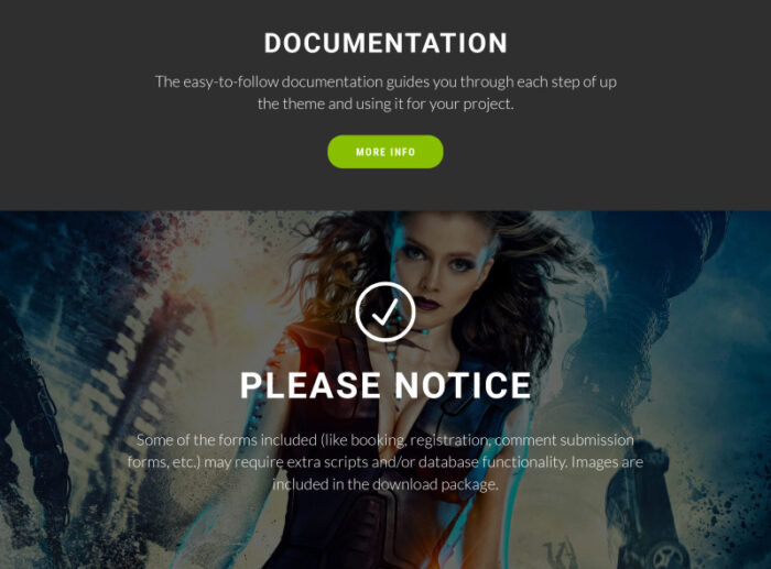 Film Online - Template Situs Web HTML Multihalaman - Fitur Gambar 14