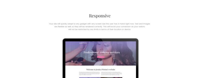 Template Joomla Responsif Kecantikan - Fitur Gambar 1