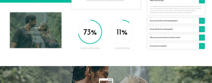 Fokus - Template Situs Web Portofolio Fotografer - Fitur Gambar 4