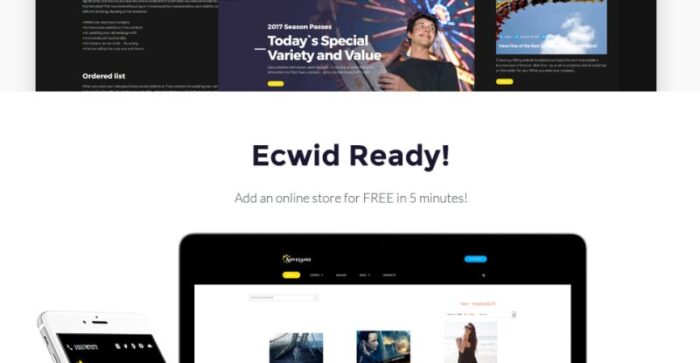 Adveland - Tema WordPress Responsif Taman Hiburan - Fitur Gambar 14