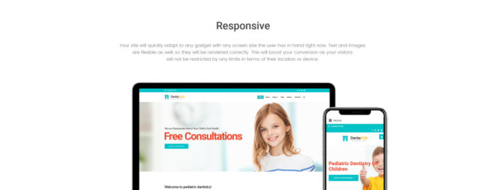 Template Joomla Responsif Kedokteran Gigi - Fitur Gambar 1