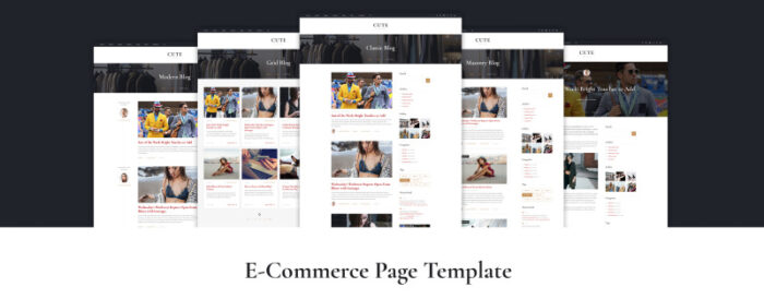 Lucu - Template Situs Web HTML5 Multihalaman Majalah Mode - Fitur Gambar 10