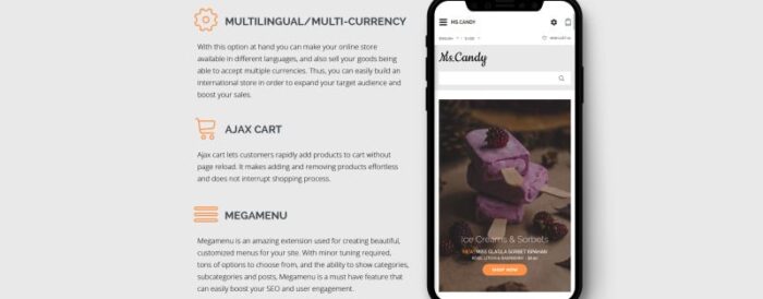 Template OpenCart Responsif Sweet Shop - Fitur Gambar 4