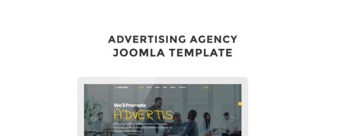 Advertis - Template Joomla Responsif Bersih Agensi Periklanan - Fitur Gambar 1