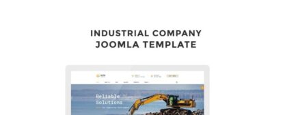 ALFA Industries - Template Joomla Profesional Bersih Industri - Fitur Gambar 1