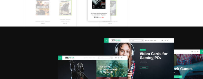 Geek - Tema Game Store PrestaShop - Fitur Gambar 3