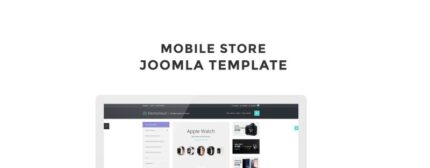 Electrocloud - Template Joomla Toko Seluler - Fitur Gambar 1