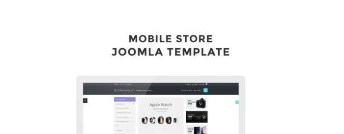 Electrocloud - Template Joomla Toko Seluler - Fitur Gambar 1