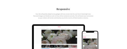 Template OpenCart Responsif Toko Bunga - Fitur Gambar 1