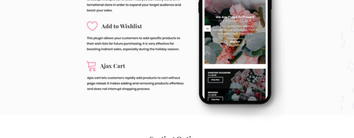 Template OpenCart Responsif Toko Bunga - Fitur Gambar 5