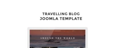 TravelBlog - Template Joomla Panduan Perjalanan - Fitur Gambar 1