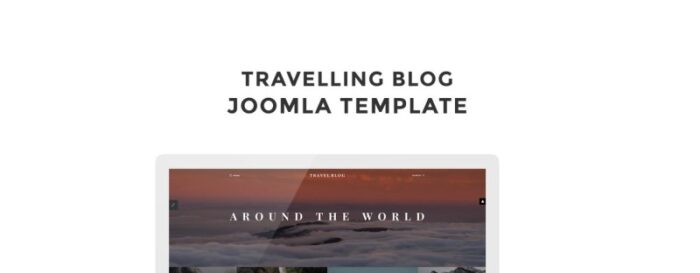 TravelBlog - Template Joomla Panduan Perjalanan - Fitur Gambar 1