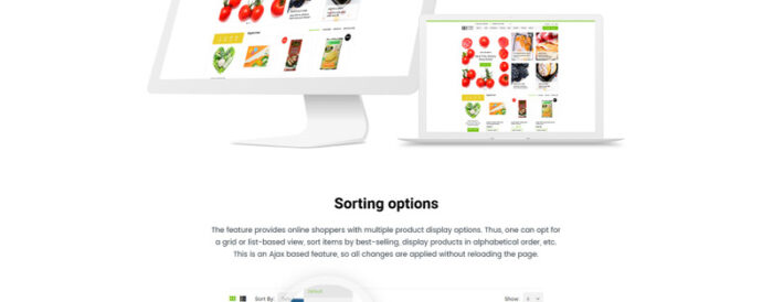 Toko Makanan - Template OpenCart Responsif - Fitur Gambar 2