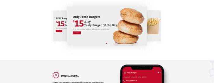 KingBurg - Template Burger OpenCart - Fitur Gambar 4