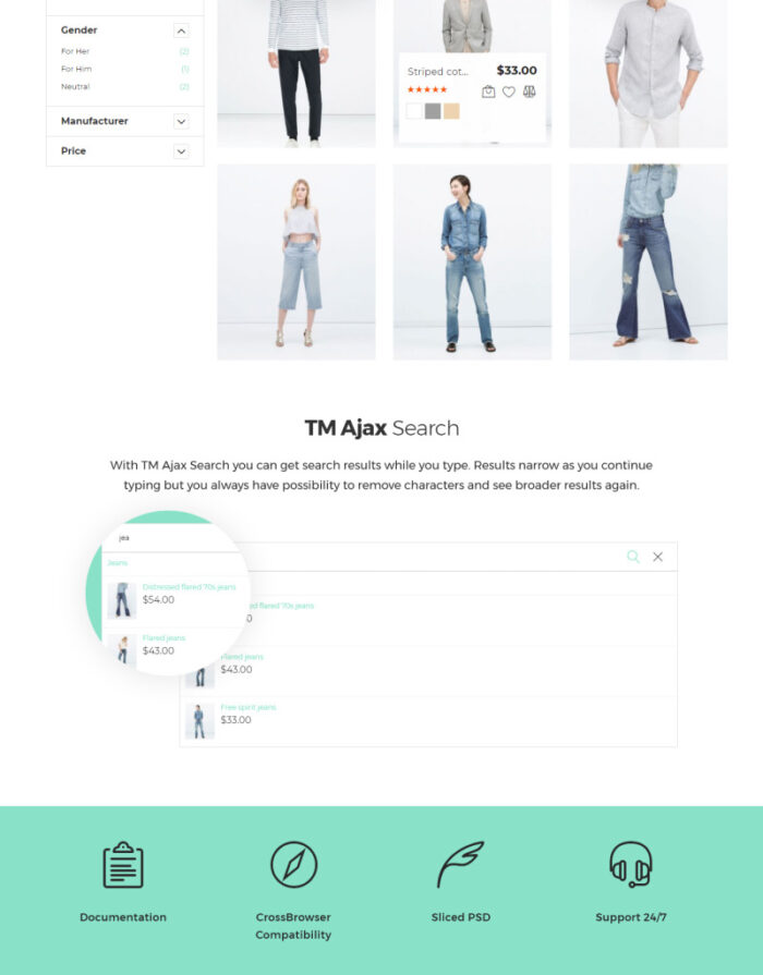 Fashion Slash - Tema Magento AMP Fashion Boutique - Fitur Gambar 7