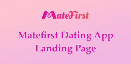 Matefirst - Template HTML5 Halaman Arahan Aplikasi Kencan - Fitur Gambar 1