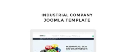 PlastiPro - Template Joomla Responsif Industri - Fitur Gambar 1