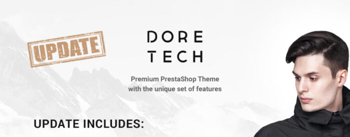 Tema DoreTech 1.7 PrestaShop - Fitur Gambar 1