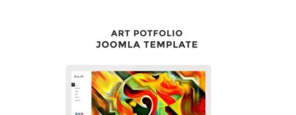 Jaden Art - Template Joomla Portofolio Seni - Fitur Gambar 1