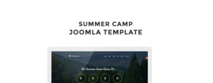 Campines - Template Joomla Perkemahan Musim Panas Cerah untuk Anak & Remaja - Fitur Gambar 1