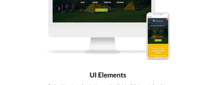 Campines - Template Joomla Perkemahan Musim Panas Cerah untuk Anak & Remaja - Fitur Gambar 2