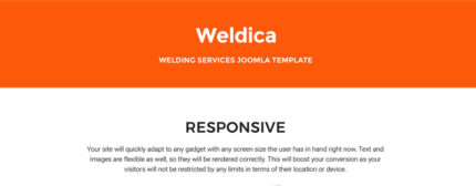 Weldica - Template Joomla Layanan Pengelasan - Fitur Gambar 1